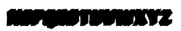 Bemba Sans Shadow Two Font UPPERCASE