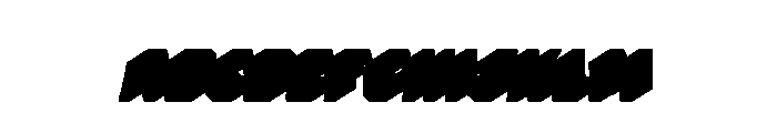 Bemba Sans Shadow Two FONT