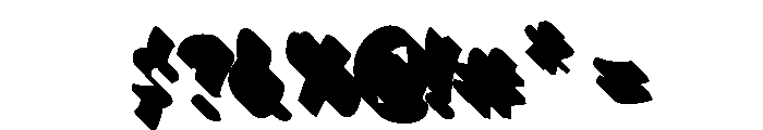 Bemba Script Shadow One Font OTHER CHARS