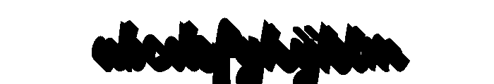 Bemba Script Shadow One FONT