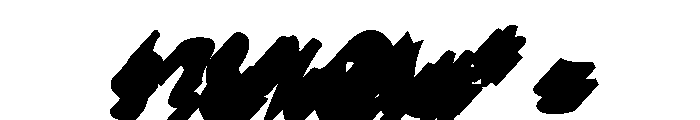 Bemba Script Shadow Two Font OTHER CHARS