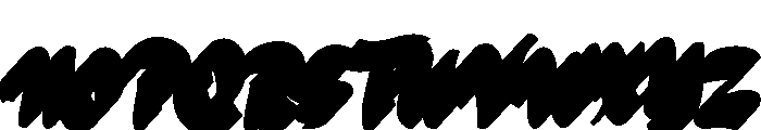 Bemba Script Shadow Two Font UPPERCASE