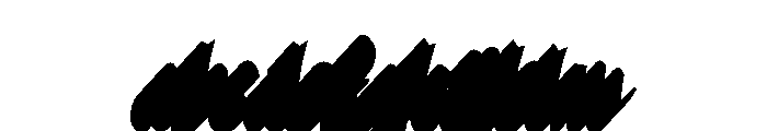 Bemba Script Shadow Two FONT