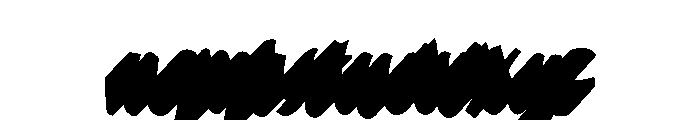 Bemba Script Shadow Two Font LOWERCASE