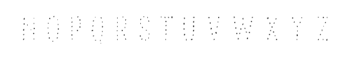 Bemba Serif Dot Decor Font LOWERCASE
