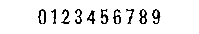 Bemba Serif Fill Font OTHER CHARS