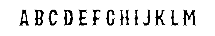 Bemba Serif Fill FONT