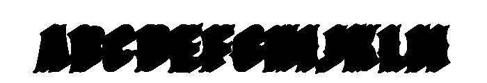 Bemba Serif Shadow Two Font UPPERCASE