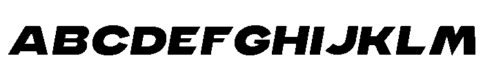 Benigne Sans Bold Italic Font UPPERCASE