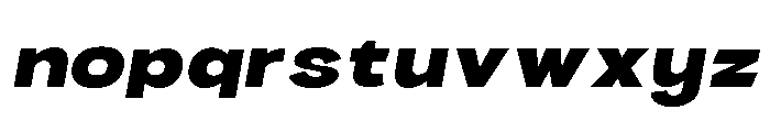 Benigne Sans Bold Italic Font LOWERCASE
