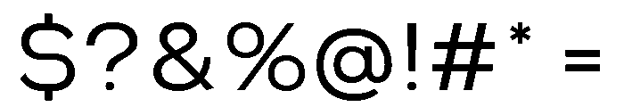 Benigne Sans Extra Light Font OTHER CHARS
