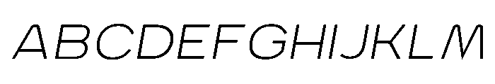 Benigne Sans Italic Font UPPERCASE
