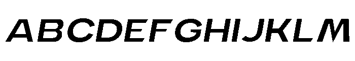 Benigne Sans Regular Italic Font UPPERCASE
