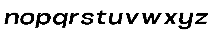Benigne Sans Regular Italic Font LOWERCASE
