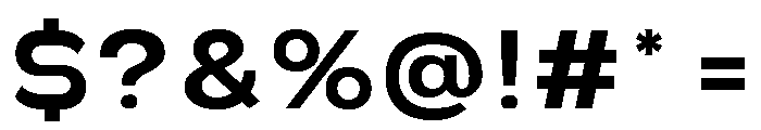 Benigne Sans Regular Font OTHER CHARS