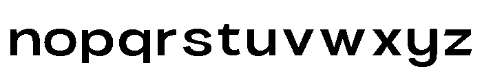 Benigne Sans Regular Font LOWERCASE