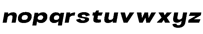 Benigne Sans Semi Bold Italic Font LOWERCASE
