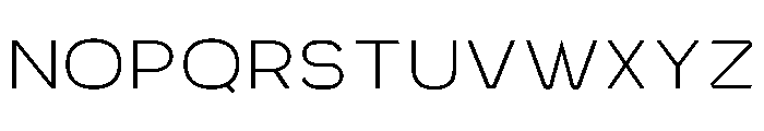 Benigne Sans Font UPPERCASE