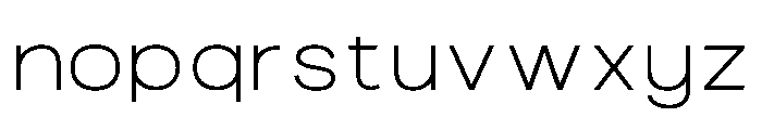 Benigne Sans Font LOWERCASE