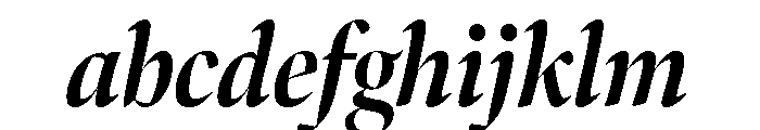 Bennet Banner Condensed Bold Italic FONT