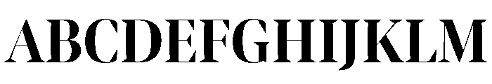Bennet Banner Condensed Bold Font UPPERCASE
