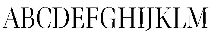Bennet Banner Condensed Light Font UPPERCASE