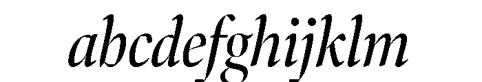 Bennet Banner Condensed Regular Italic FONT