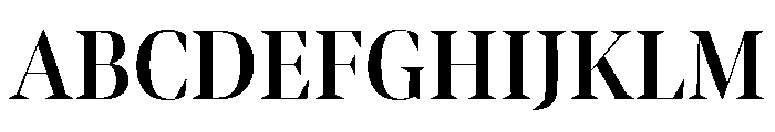 Bennet Banner Condensed Semi Bold Font UPPERCASE