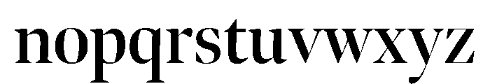 Bennet Banner Condensed Semi Bold Font LOWERCASE