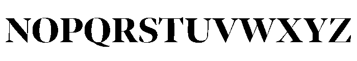 Bennet Banner Extra Bold Font UPPERCASE