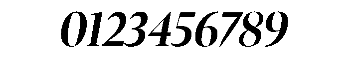 Bennet Banner Extra Condensed Bold Italic Font OTHER CHARS