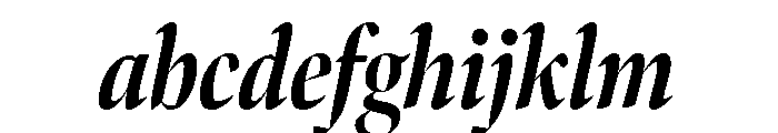 Bennet Banner Extra Condensed Bold Italic FONT