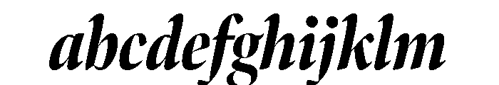 Bennet Banner Extra Condensed Extra Bold Italic FONT