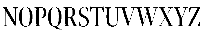 Bennet Banner Extra Condensed Regular Font UPPERCASE