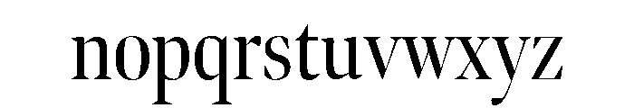 Bennet Banner Extra Condensed Regular Font LOWERCASE