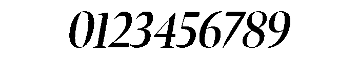 Bennet Banner Extra Condensed Semi Bold Italic Font OTHER CHARS