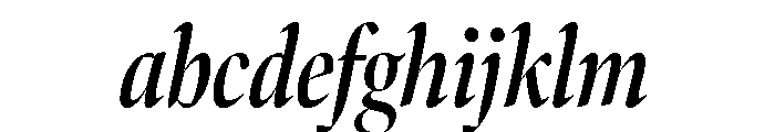 Bennet Banner Extra Condensed Semi Bold Italic FONT
