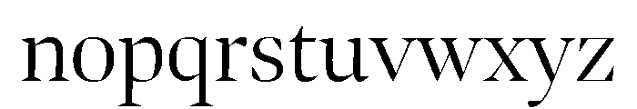 Bennet Banner Light Font LOWERCASE