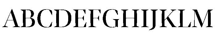 Bennet Banner Regular Font UPPERCASE