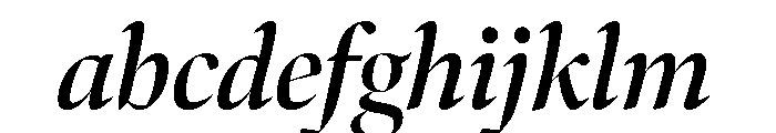 Bennet Banner Semi Bold Italic FONT