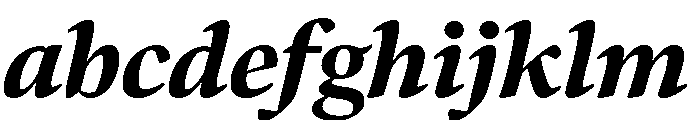 Bennet Display Black Italic FONT