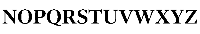 Bennet Display Bold Font UPPERCASE