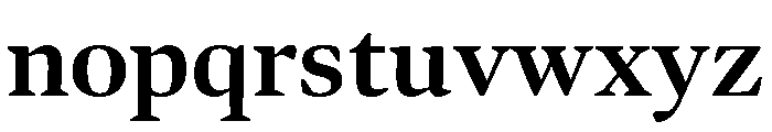Bennet Display Bold Font LOWERCASE