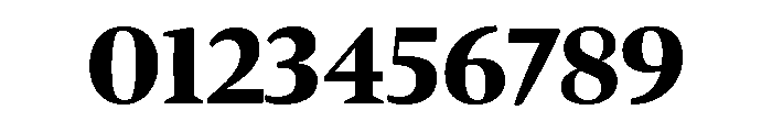 Bennet Display Condensed Black Font OTHER CHARS
