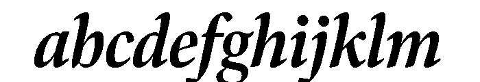 Bennet Display Condensed Bold Italic FONT