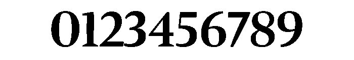 Bennet Display Condensed Bold Font OTHER CHARS