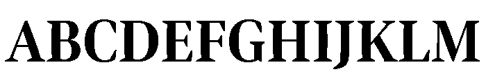 Bennet Display Condensed Bold Font UPPERCASE