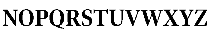 Bennet Display Condensed Bold Font UPPERCASE