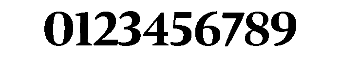 Bennet Display Condensed Extra Bold Font OTHER CHARS