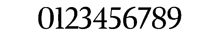 Bennet Display Condensed Regular Font OTHER CHARS